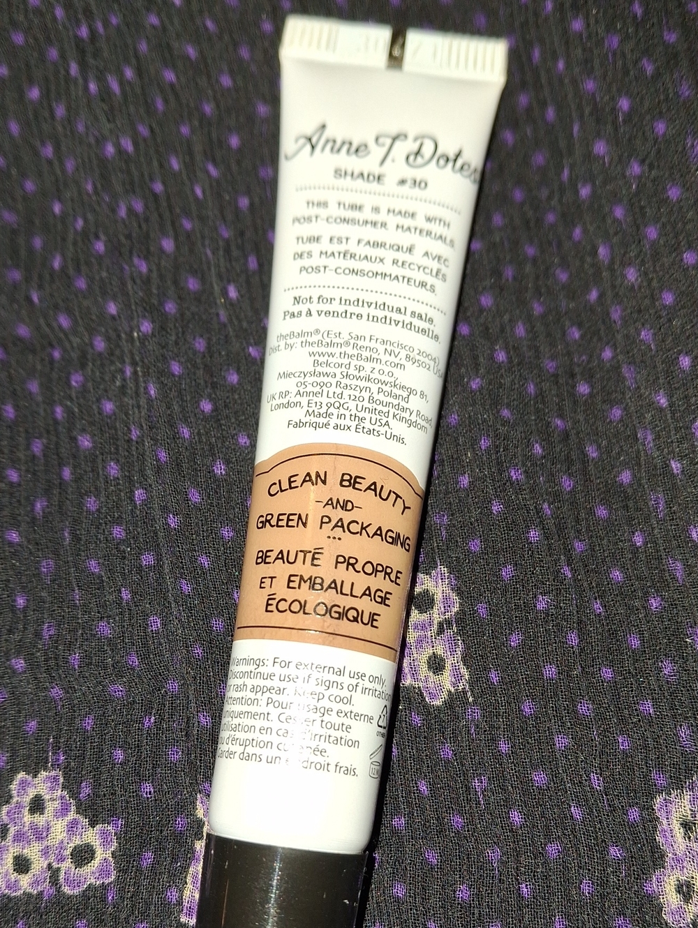 Shade #30 Tinted Skin Care Tube – White